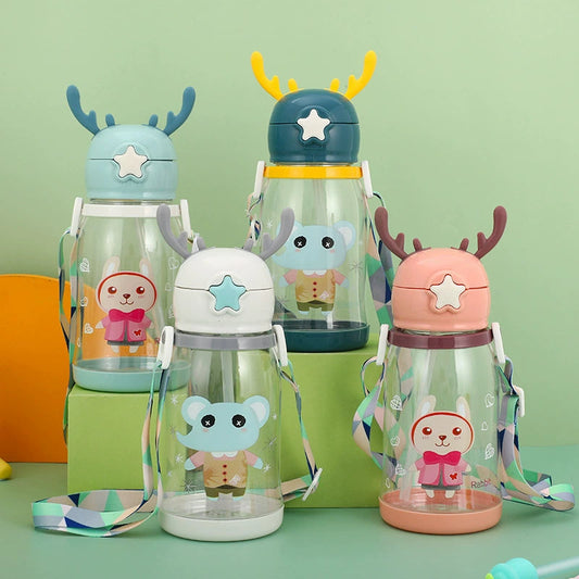 Cartoon Shape Horn Water Bottle