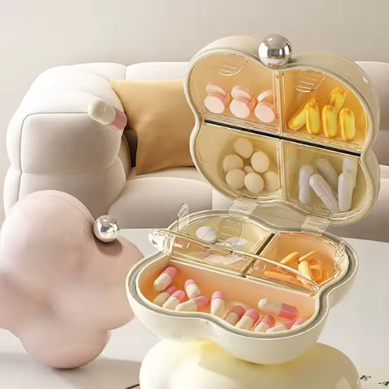 Cloud Shape Mini Jewelry and Pill Box